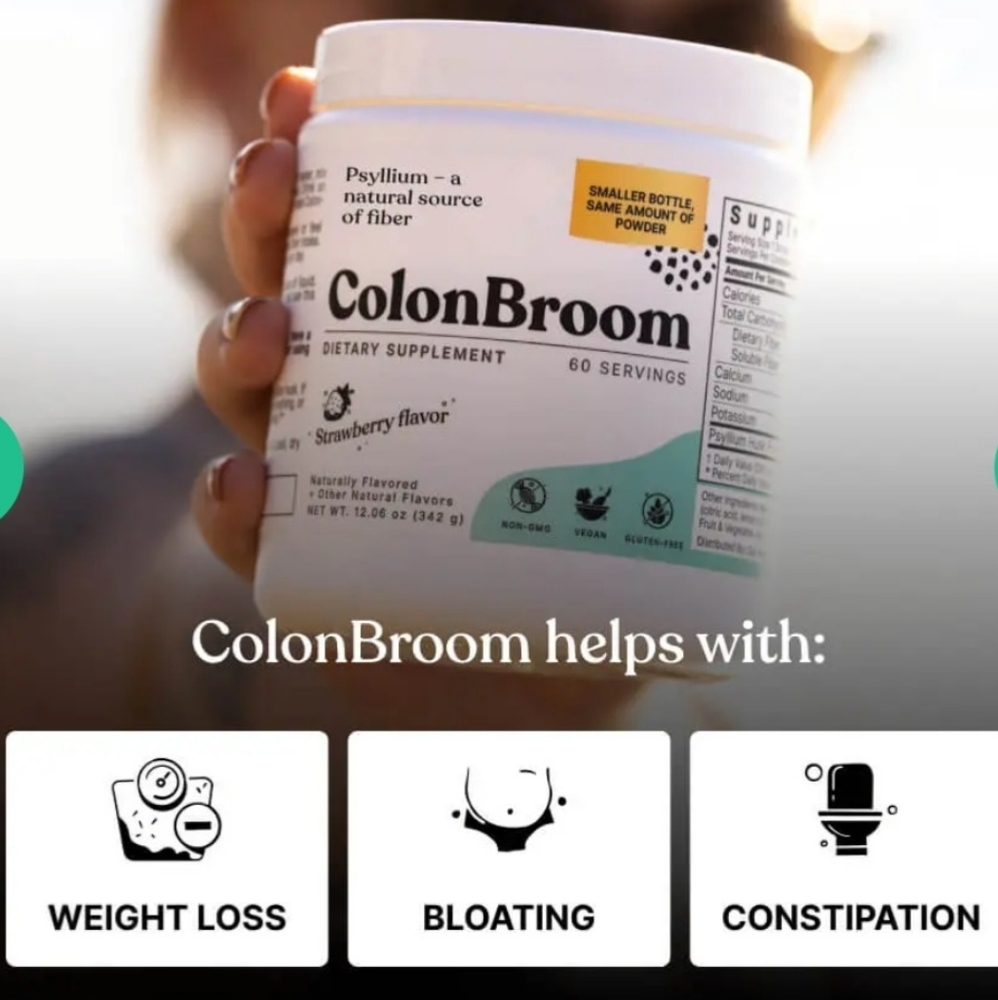 SOLD Colon broom